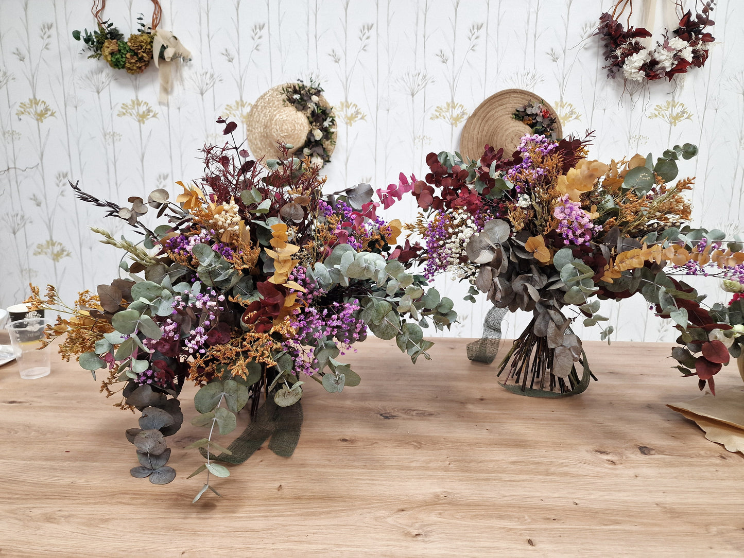 Taller de Ramos con Flores Preservadas
