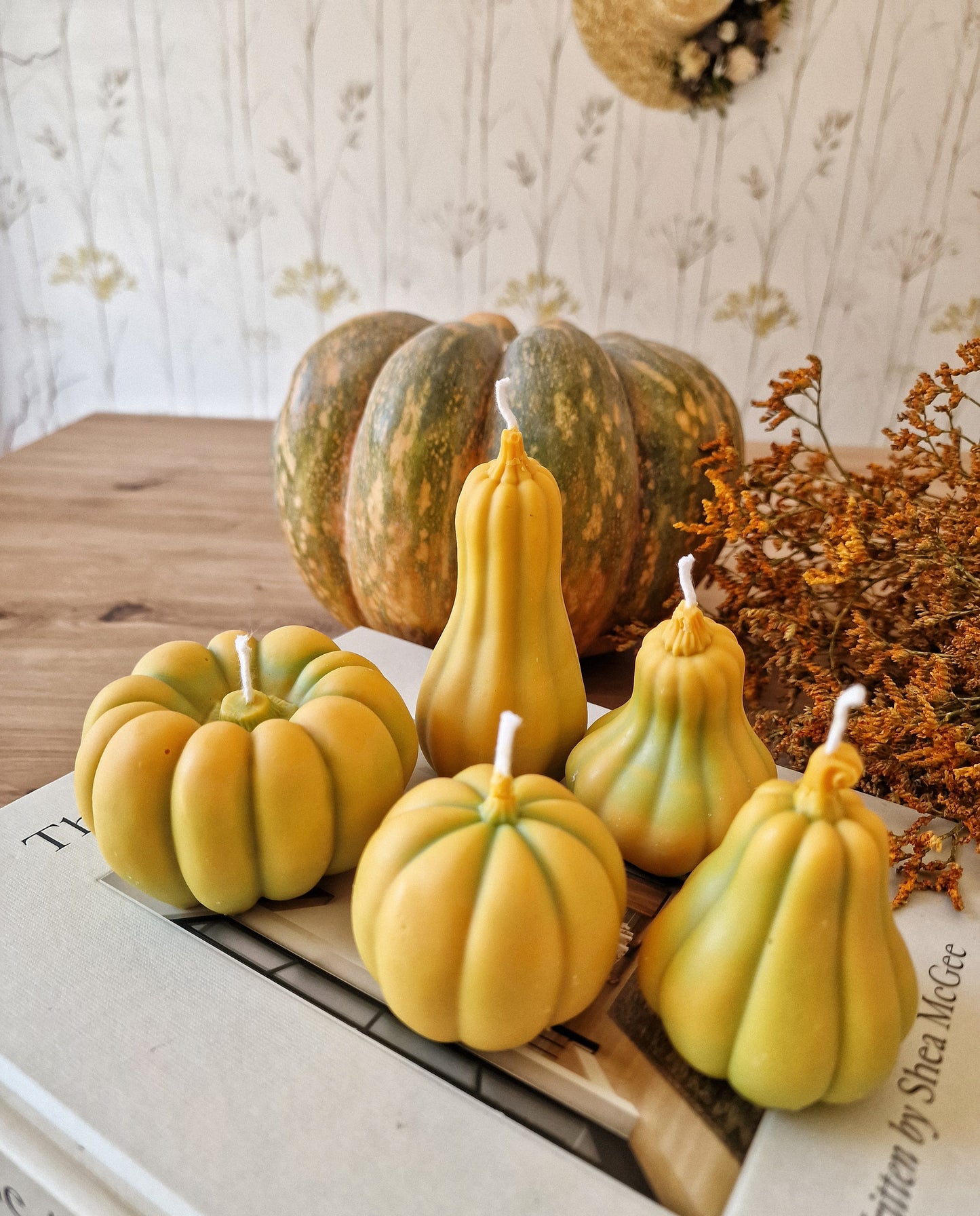 Set velas calabazas aromáticas