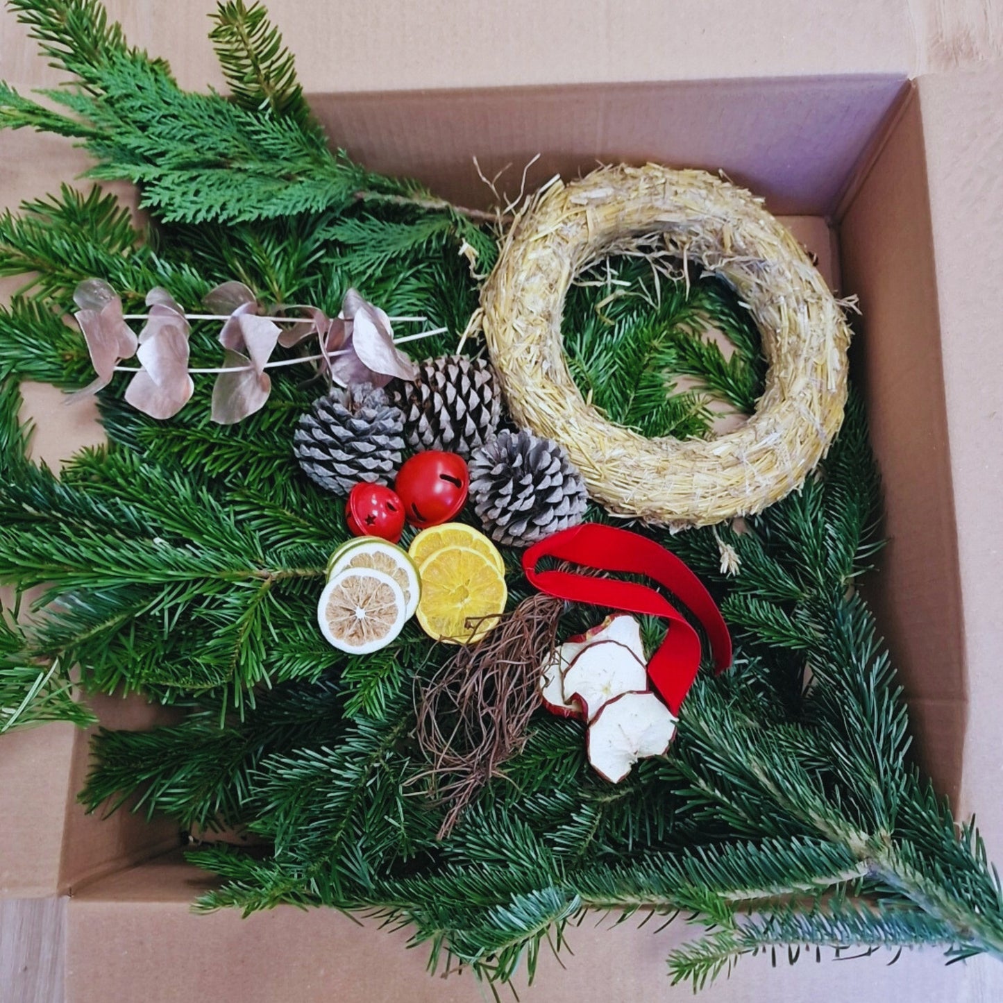 Kit Corona navidena "Hazlo tu mismo" DIY