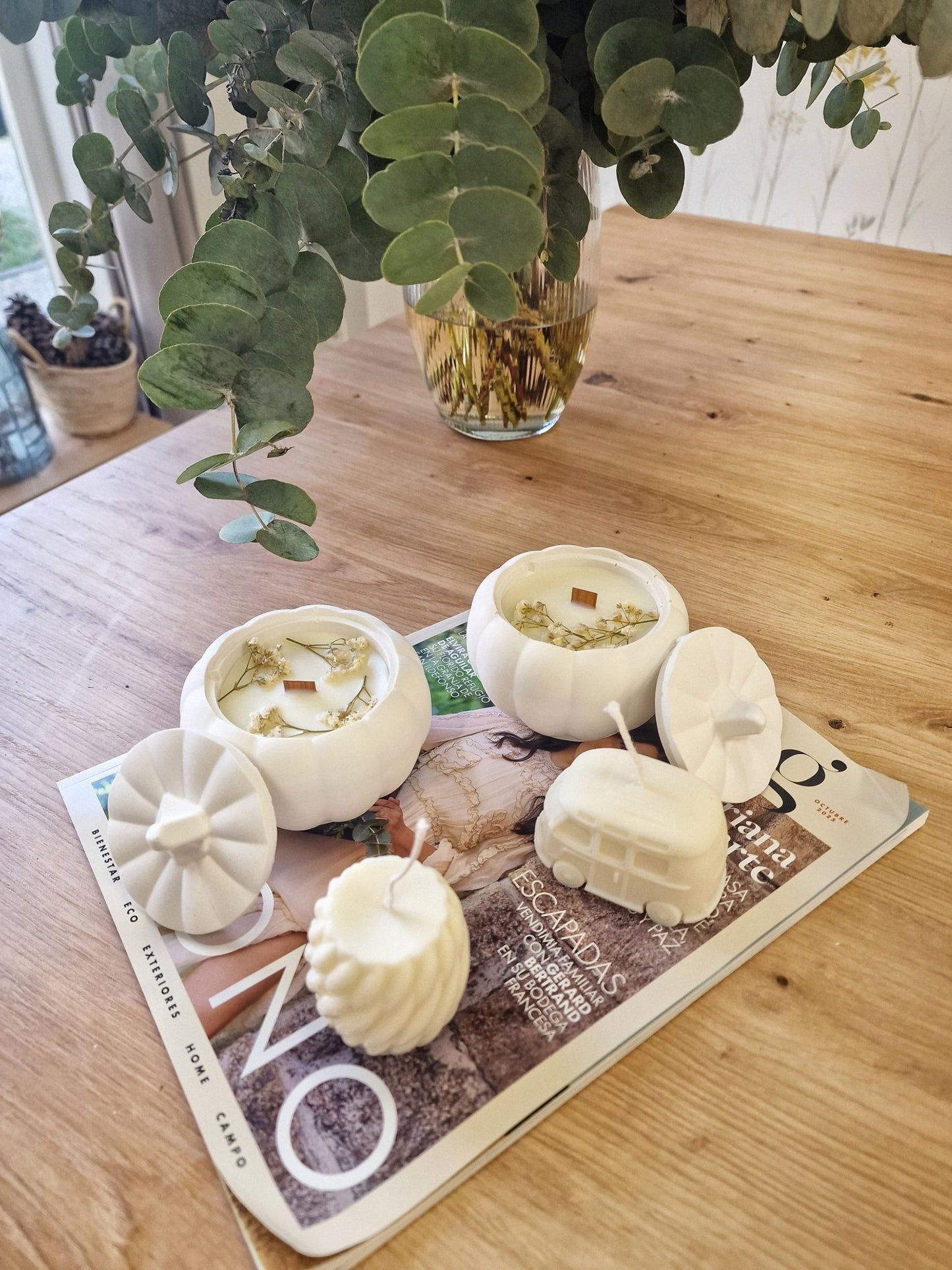 Taller artesanal Taller de Velas Artesanales hecho a mano en Taller Floral by Vera Kiperi Zaragoza