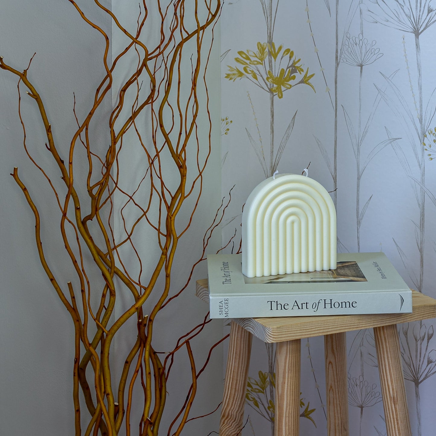 artesanal Vela Puente hecho a mano en Taller Floral by Vera Kiperi Zaragoza