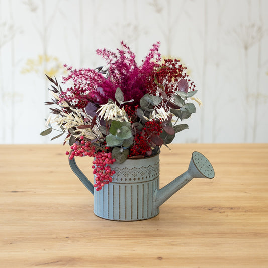 artesanal Amanecer en rojos hecho a mano en Taller Floral by Vera Kiperi Zaragoza