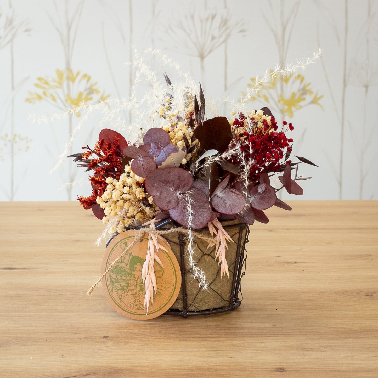 artesanal Encanto Rústico hecho a mano en Taller Floral by Vera Kiperi Zaragoza