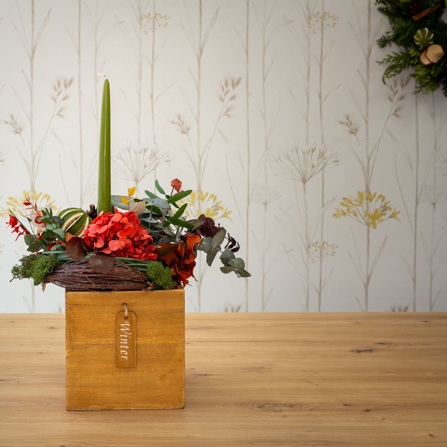 artesanal Luz de Invierno hecho a mano en Taller Floral by Vera Kiperi Zaragoza