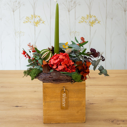 artesanal Luz de Invierno hecho a mano en Taller Floral by Vera Kiperi Zaragoza