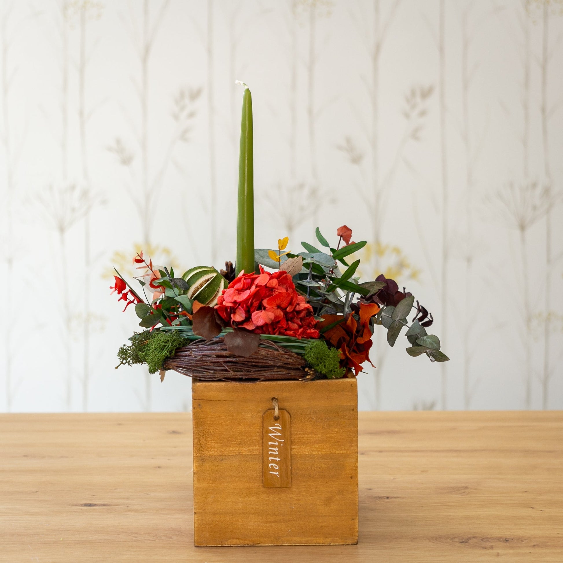 artesanal Luz de Invierno hecho a mano en Taller Floral by Vera Kiperi Zaragoza