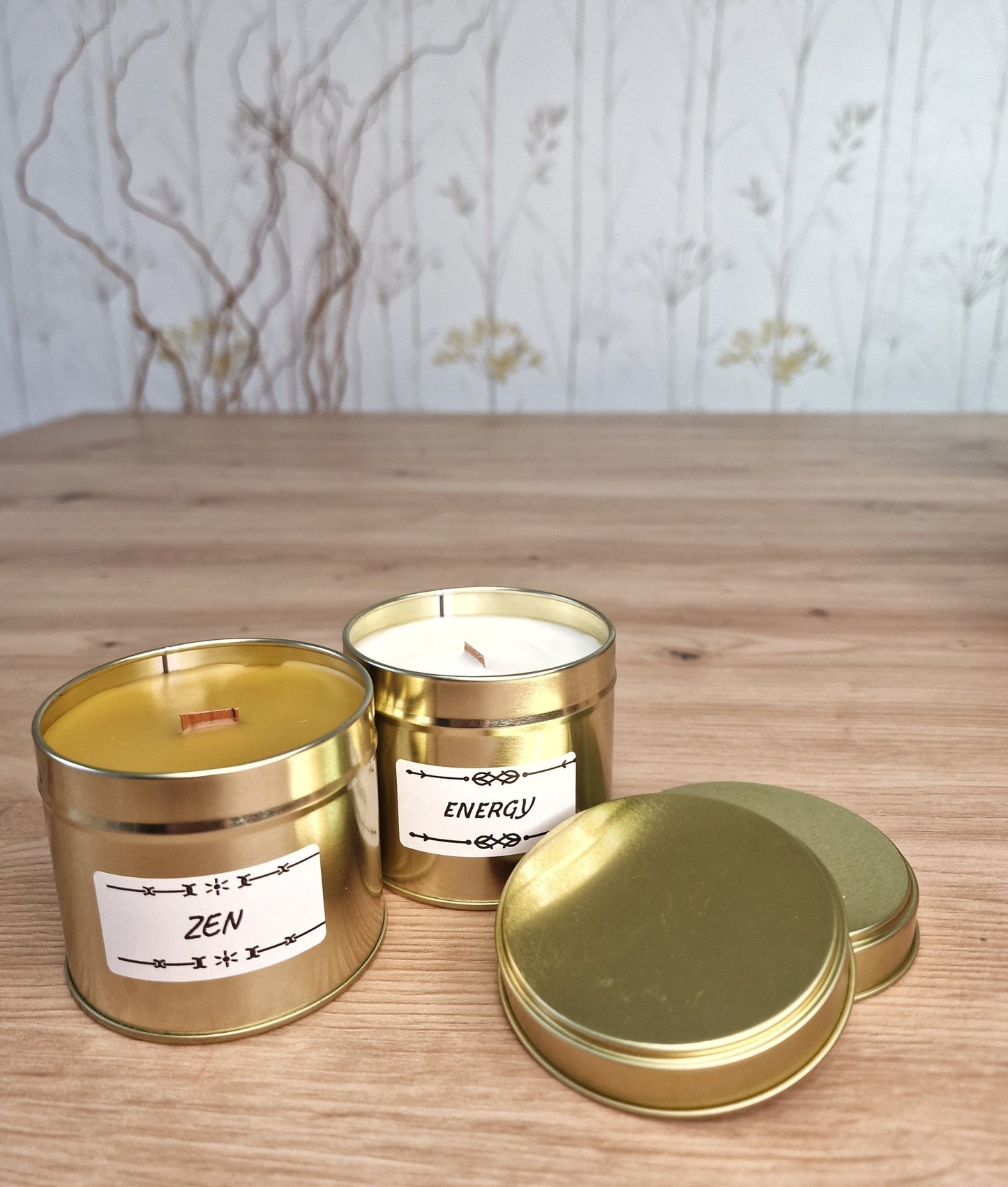 artesanal Pack Velas "Bienestar" hecho a mano en Taller Floral by Vera Kiperi Zaragoza