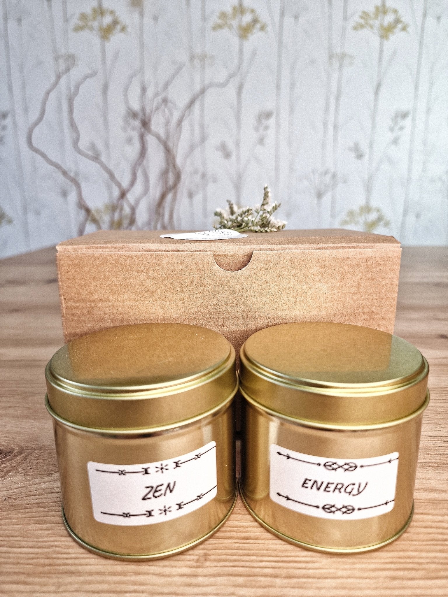 artesanal Pack Velas "Bienestar" hecho a mano en Taller Floral by Vera Kiperi Zaragoza