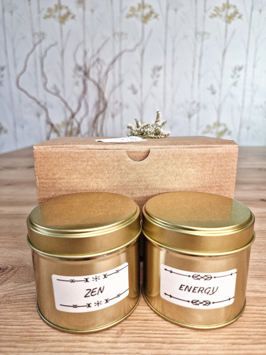 artesanal Pack Velas "Bienestar" hecho a mano en Taller Floral by Vera Kiperi Zaragoza