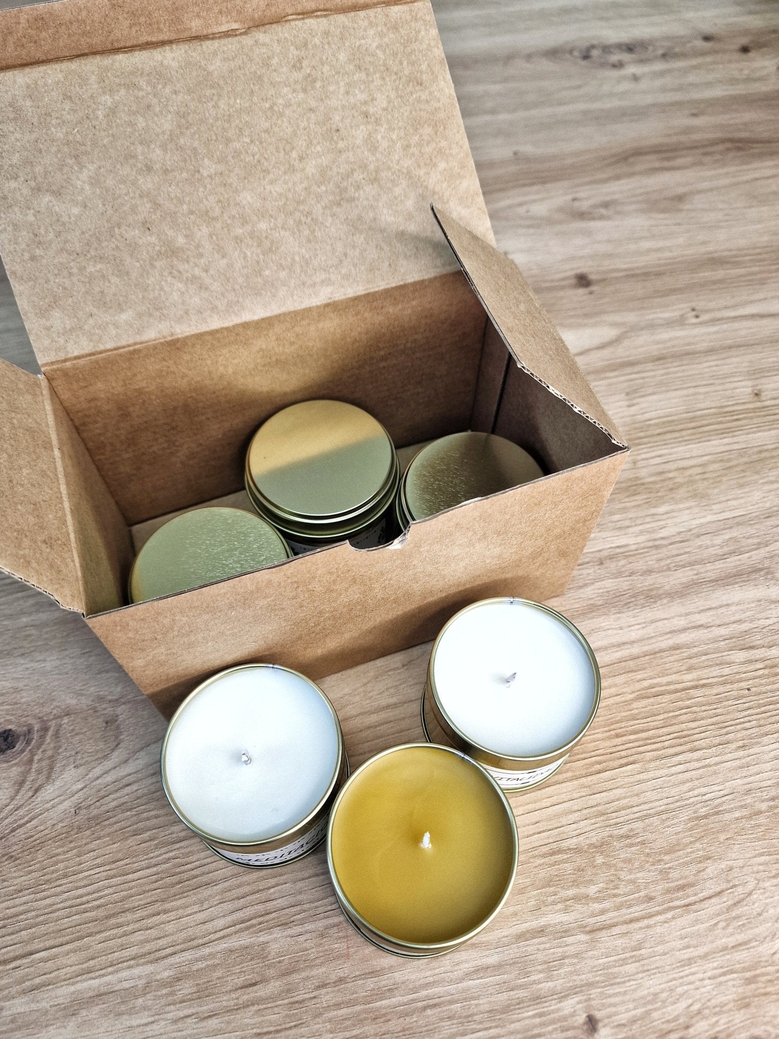 artesanal Pack Velas " Momentos" hecho a mano en Taller Floral by Vera Kiperi Zaragoza