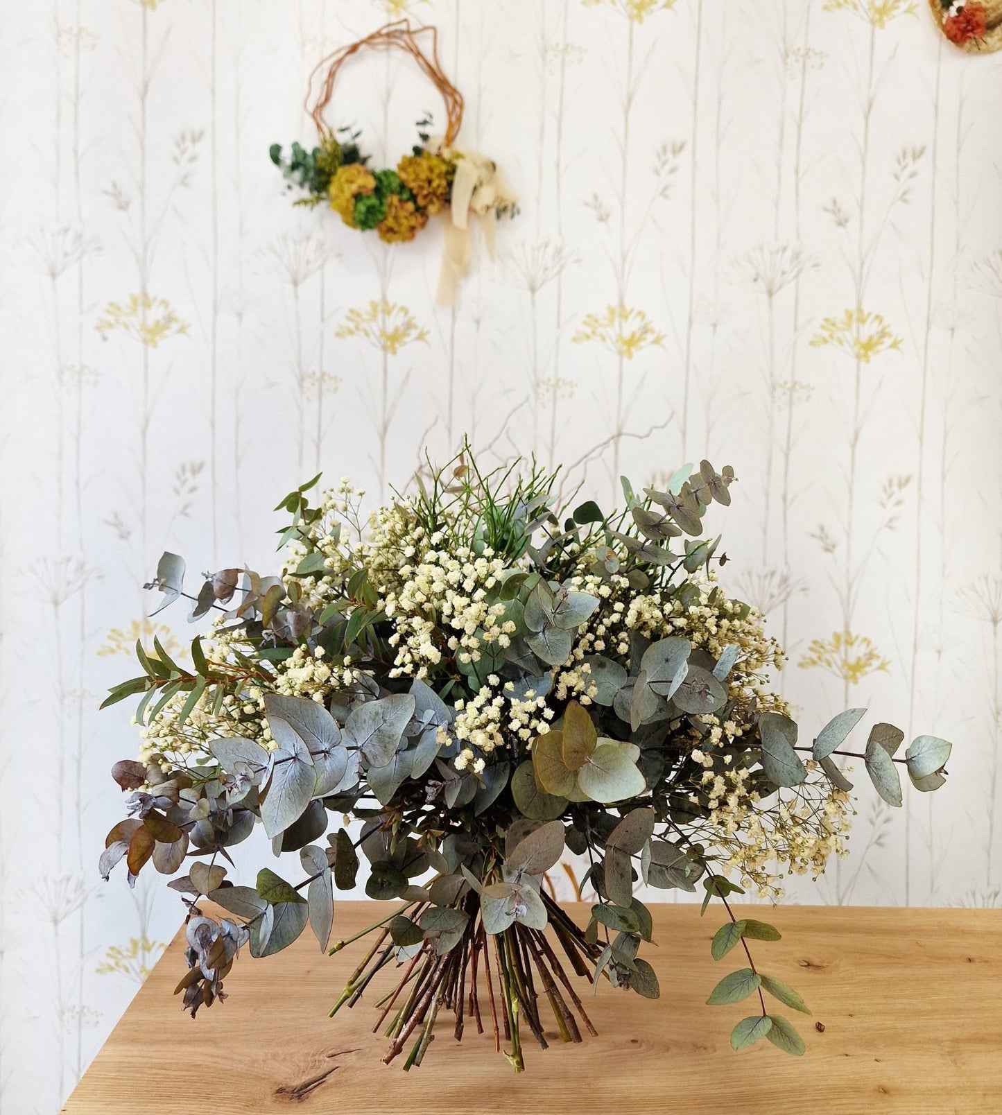 Ramo artesanal Ramo Brisa – Ramo flores preservadas hecho a mano en Taller Floral by Vera Kiperi Zaragoza