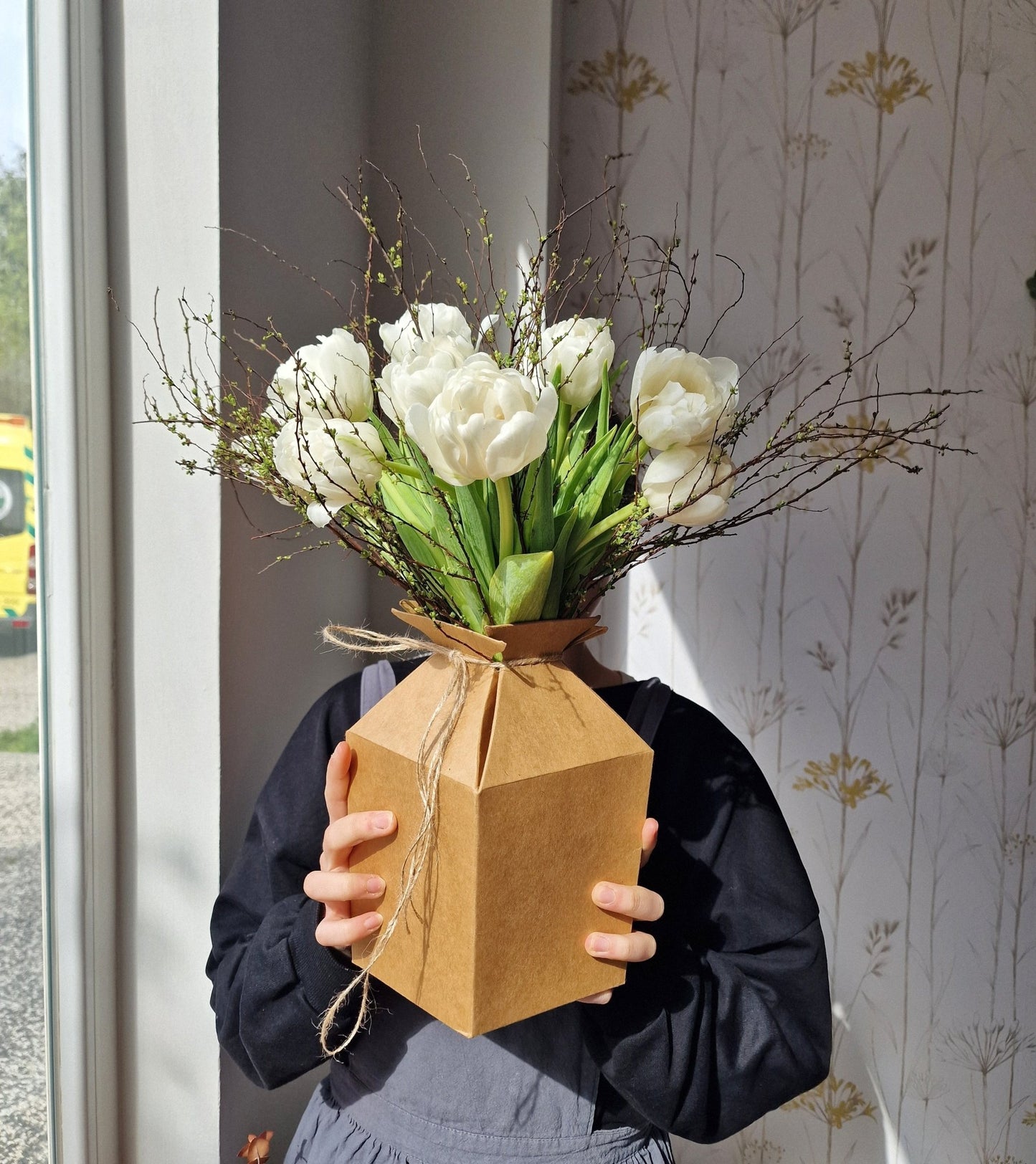 artesanal Ramo Dia de la Madre PRIMAVERA hecho a mano en Taller Floral by Vera Kiperi Zaragoza