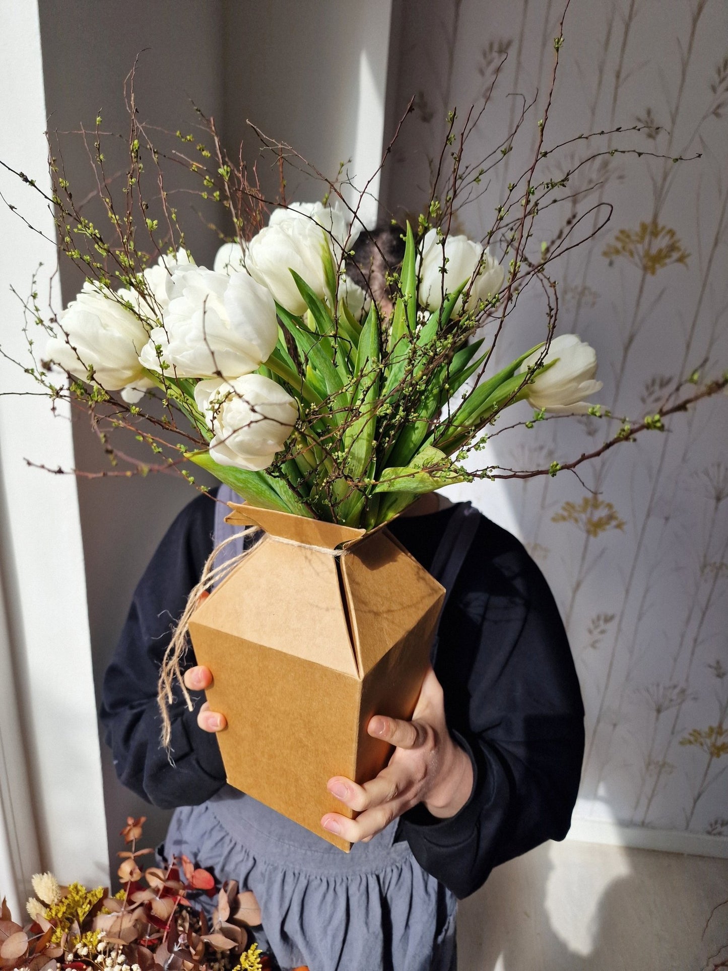 artesanal Ramo Dia de la Madre PRIMAVERA hecho a mano en Taller Floral by Vera Kiperi Zaragoza