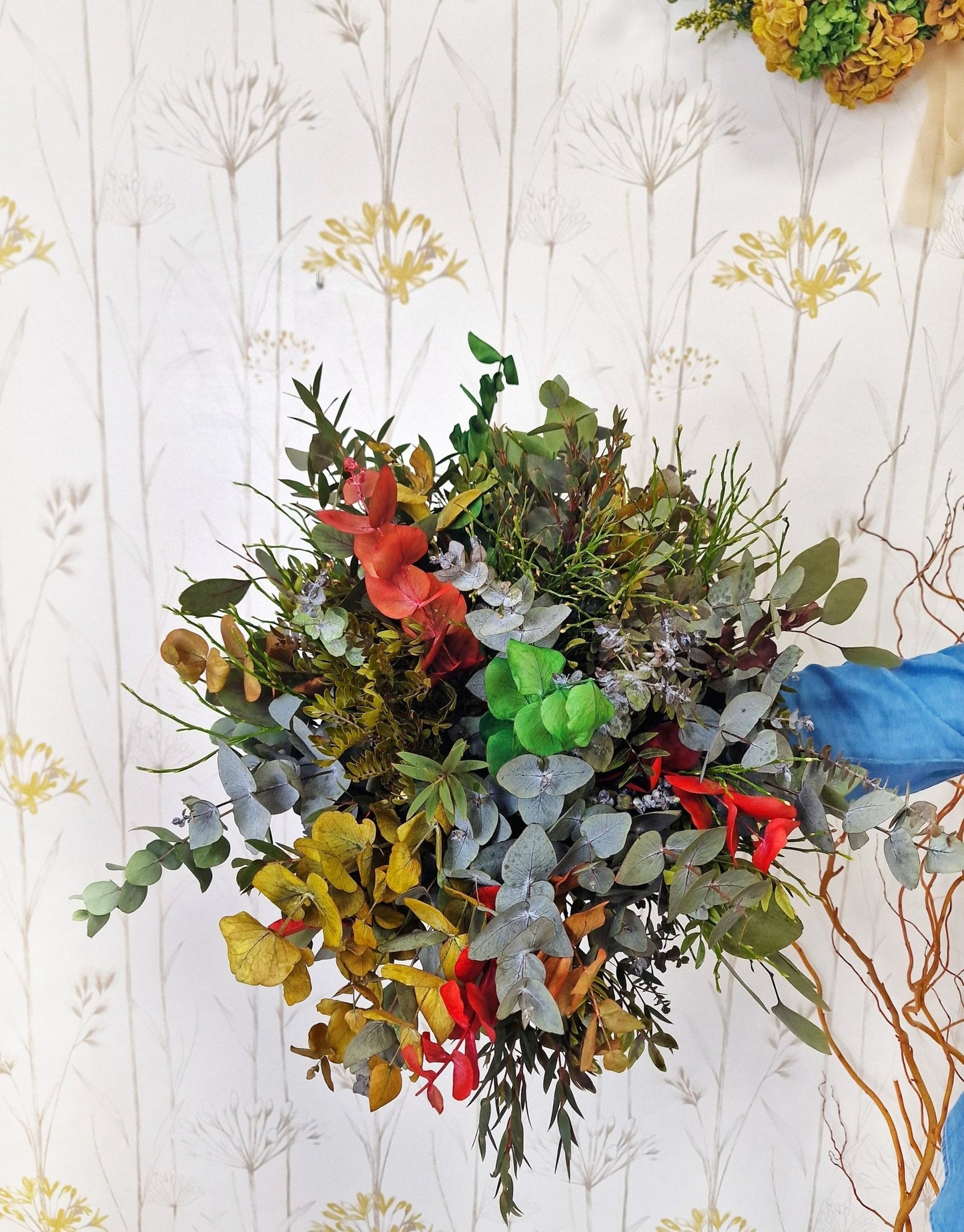 Ramo artesanal Ramo Tierra – Ramo flores preservadas hecho a mano en Taller Floral by Vera Kiperi Zaragoza