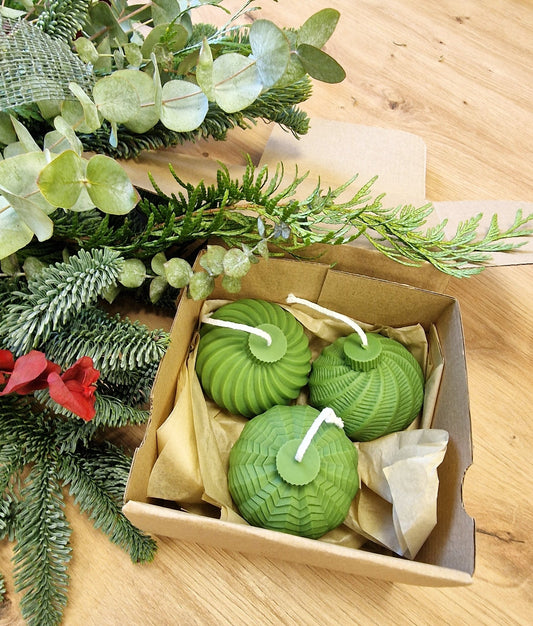 artesanal Set Velas Globos hecho a mano en Taller Floral by Vera Kiperi Zaragoza