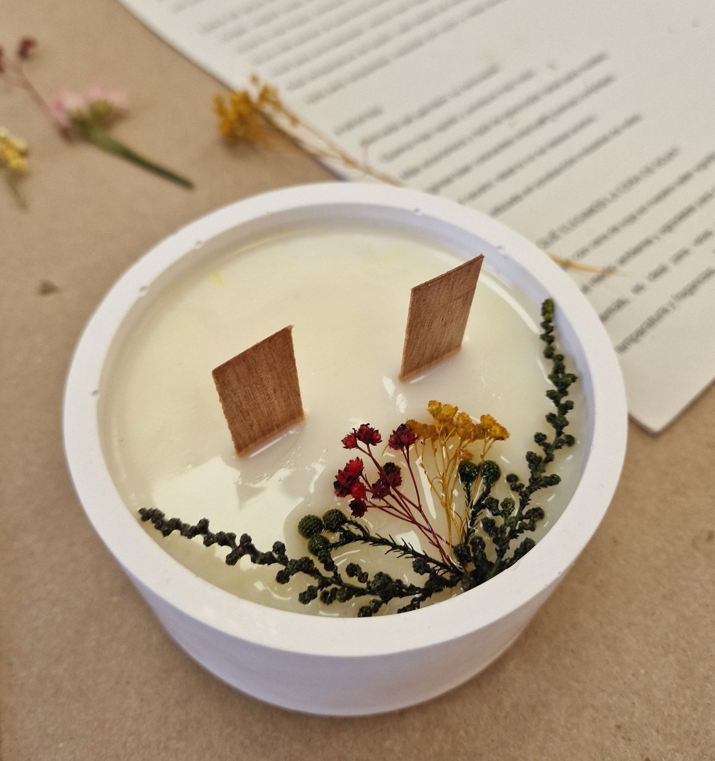 Taller artesanal Taller de Velas Artesanales hecho a mano en Taller Floral by Vera Kiperi Zaragoza