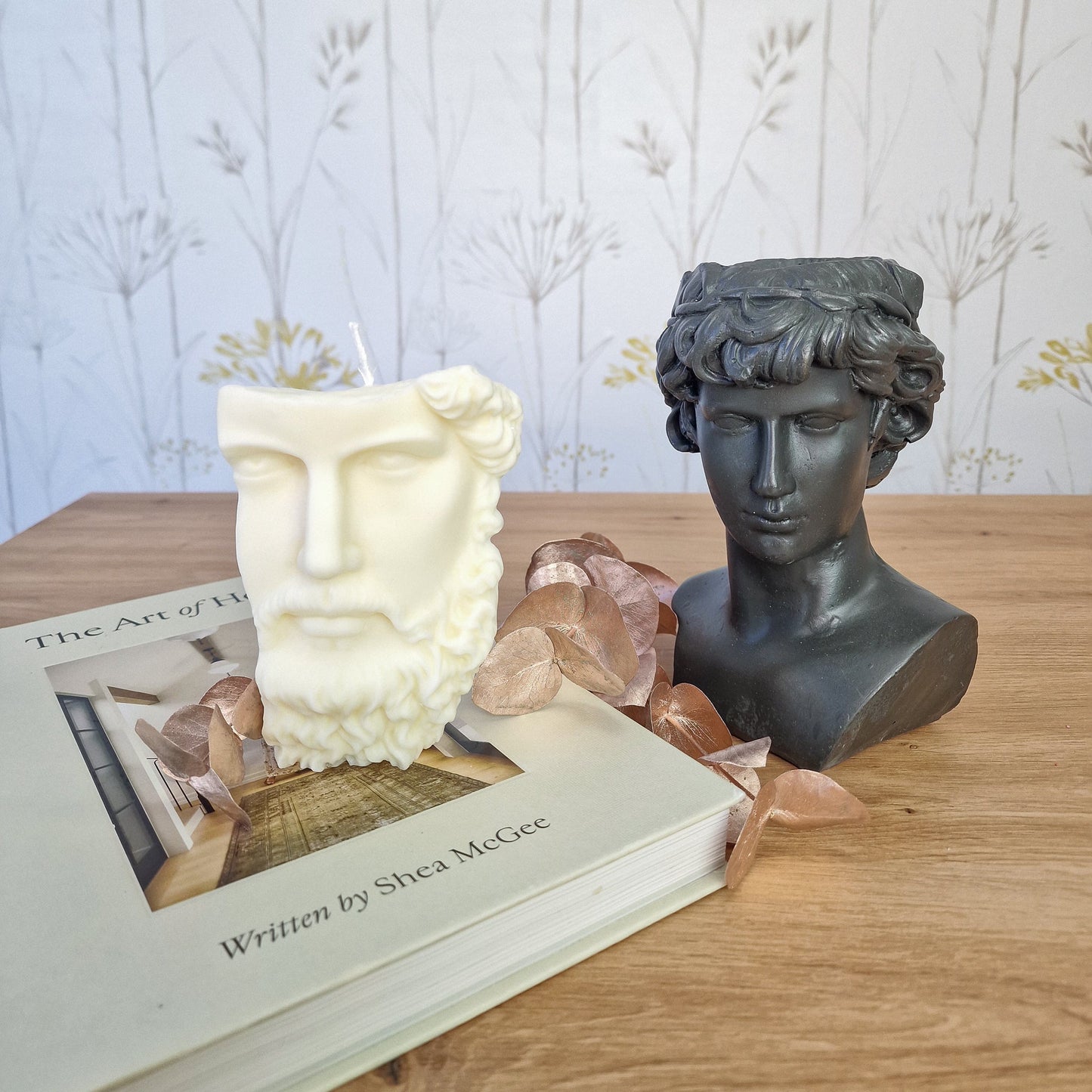 artesanal Vela Apolo hecho a mano en Taller Floral by Vera Kiperi Zaragoza