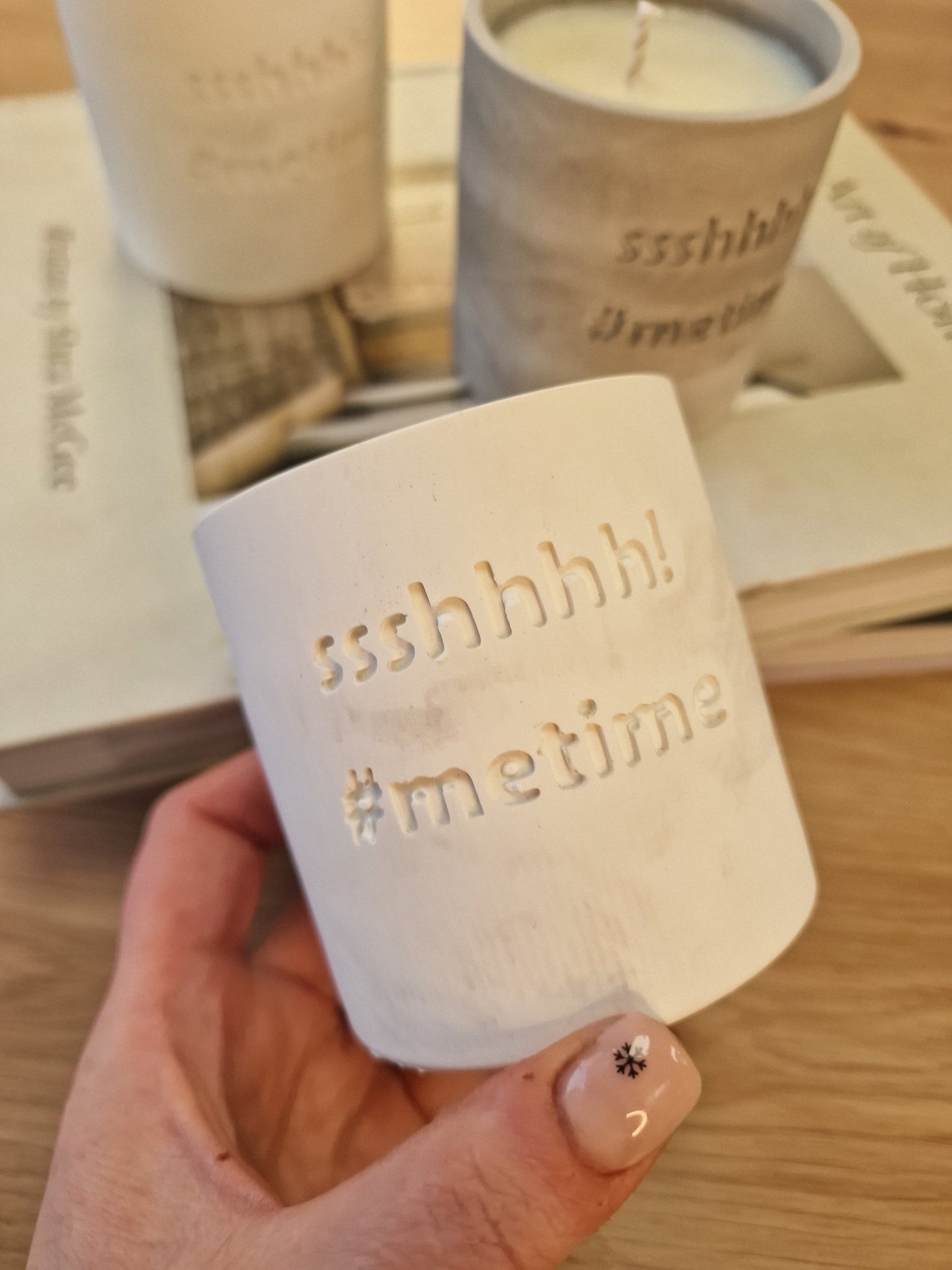 artesanal Vela artesanal “ metime” hecho a mano en Taller Floral by Vera Kiperi Zaragoza