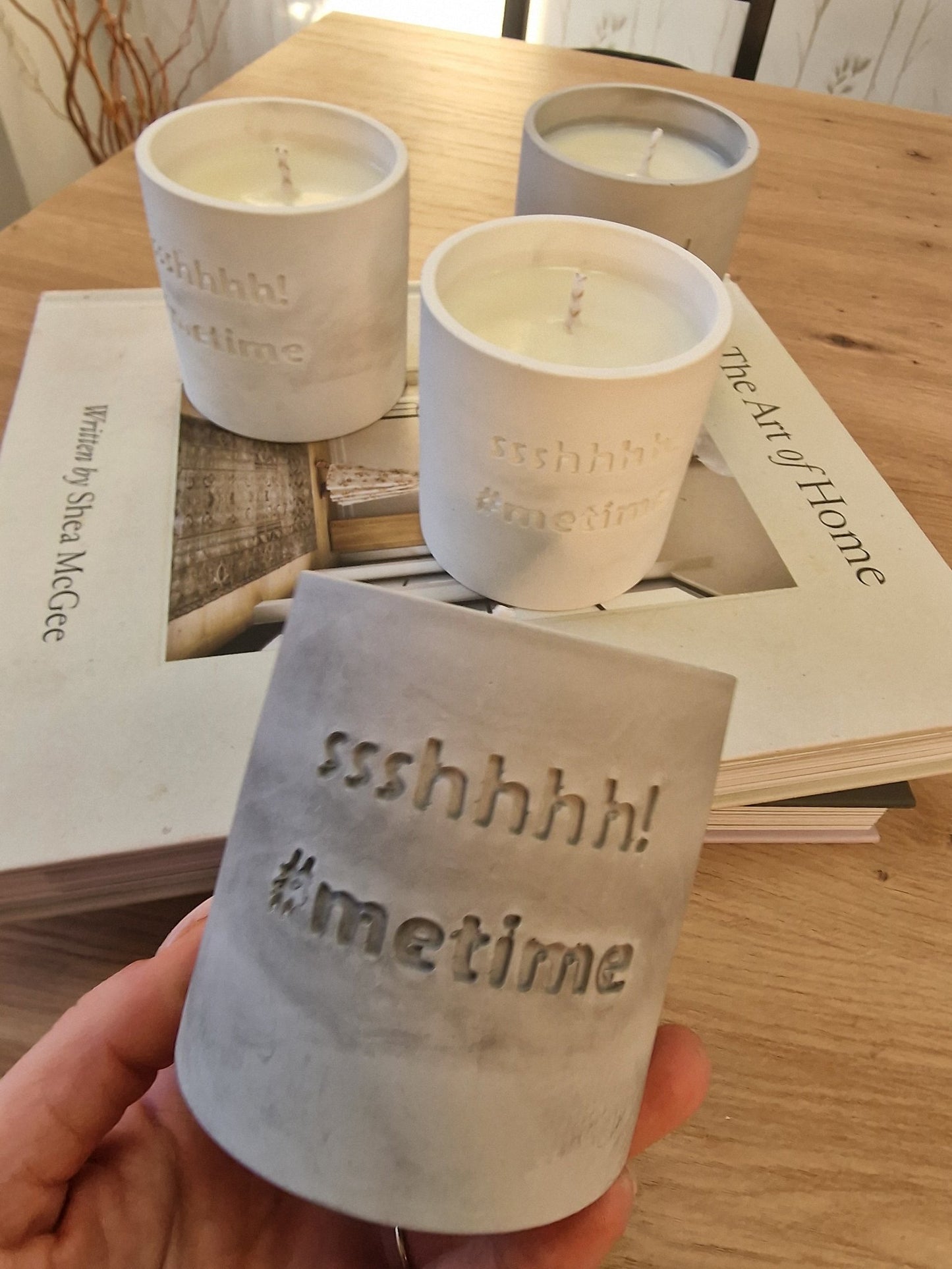 artesanal Vela artesanal “ metime” hecho a mano en Taller Floral by Vera Kiperi Zaragoza