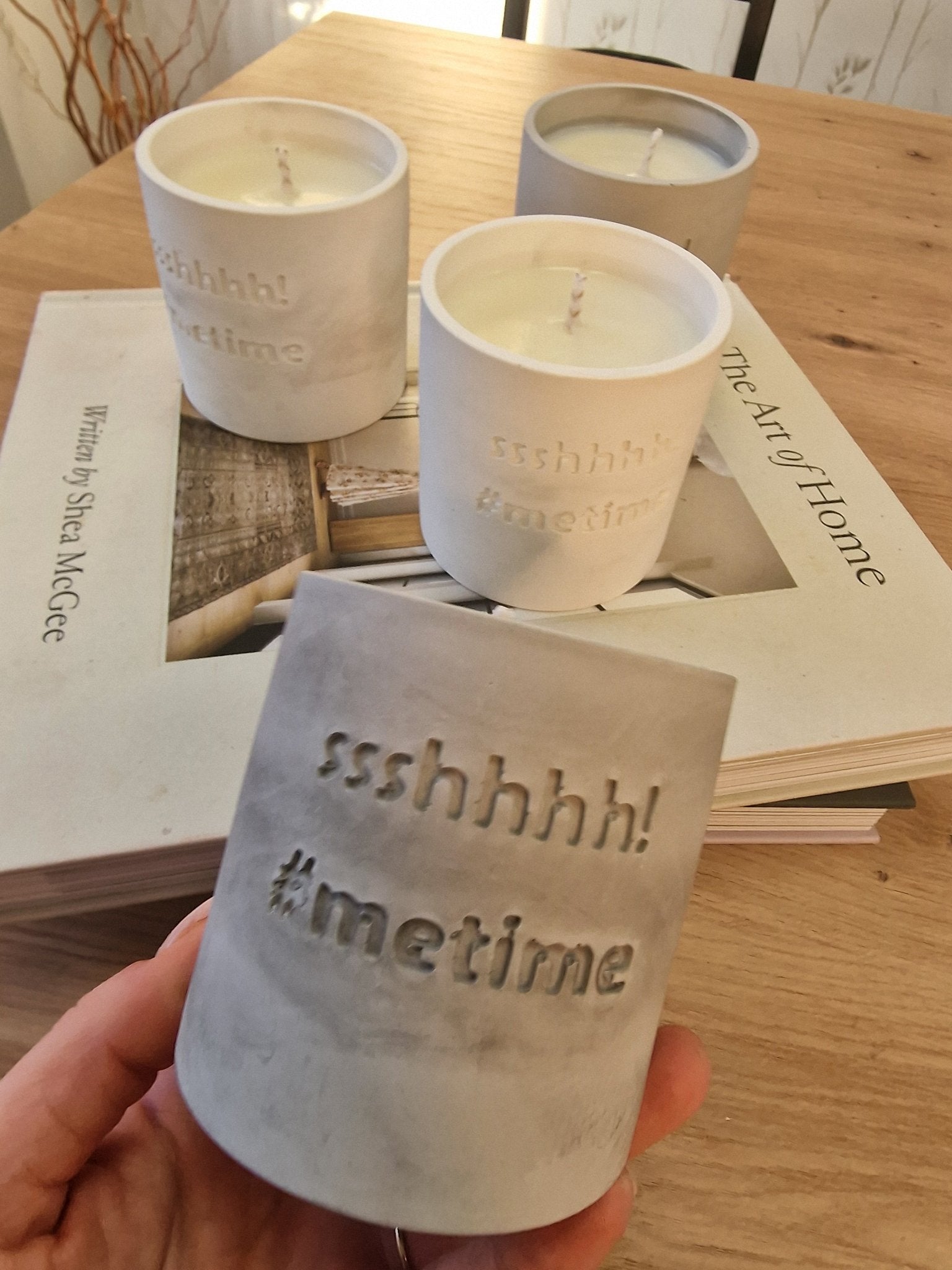 artesanal Vela artesanal “ metime” hecho a mano en Taller Floral by Vera Kiperi Zaragoza