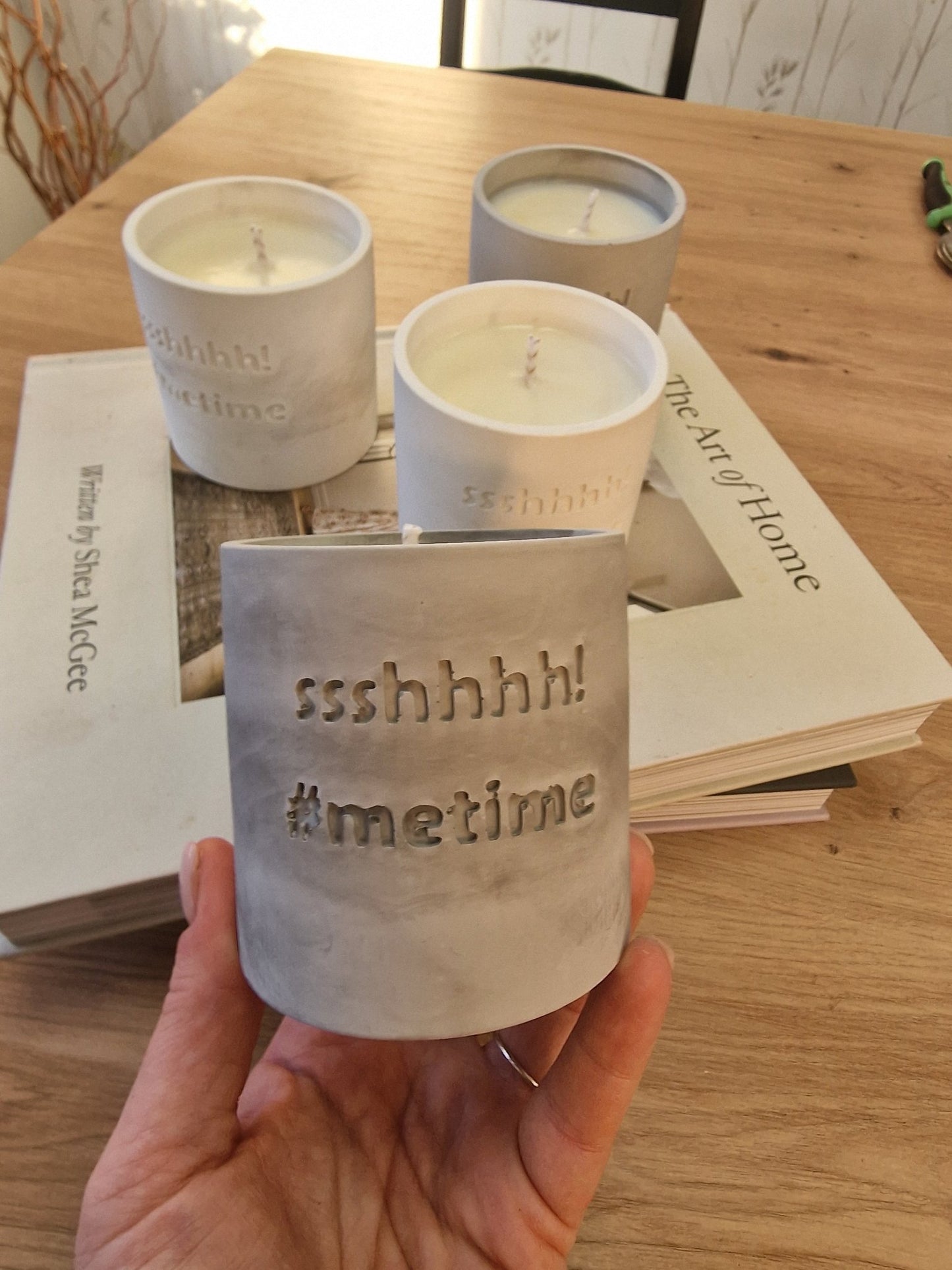 artesanal Vela artesanal “ metime” hecho a mano en Taller Floral by Vera Kiperi Zaragoza