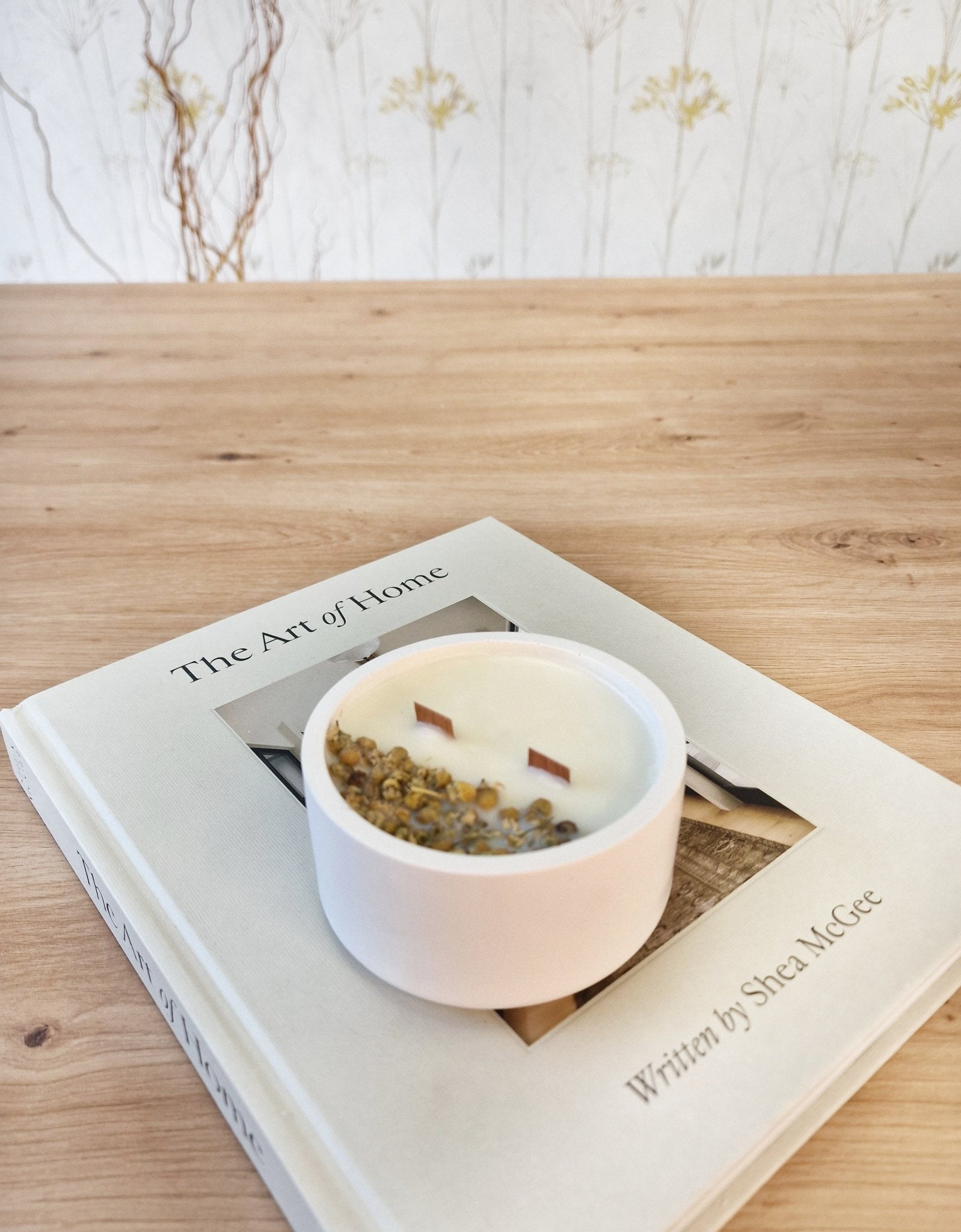 artesanal Vela Brisa hecho a mano en Taller Floral by Vera Kiperi Zaragoza