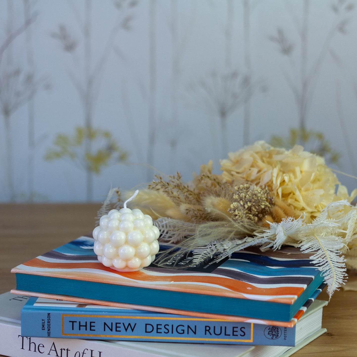 artesanal Vela Bubble hecho a mano en Taller Floral by Vera Kiperi Zaragoza