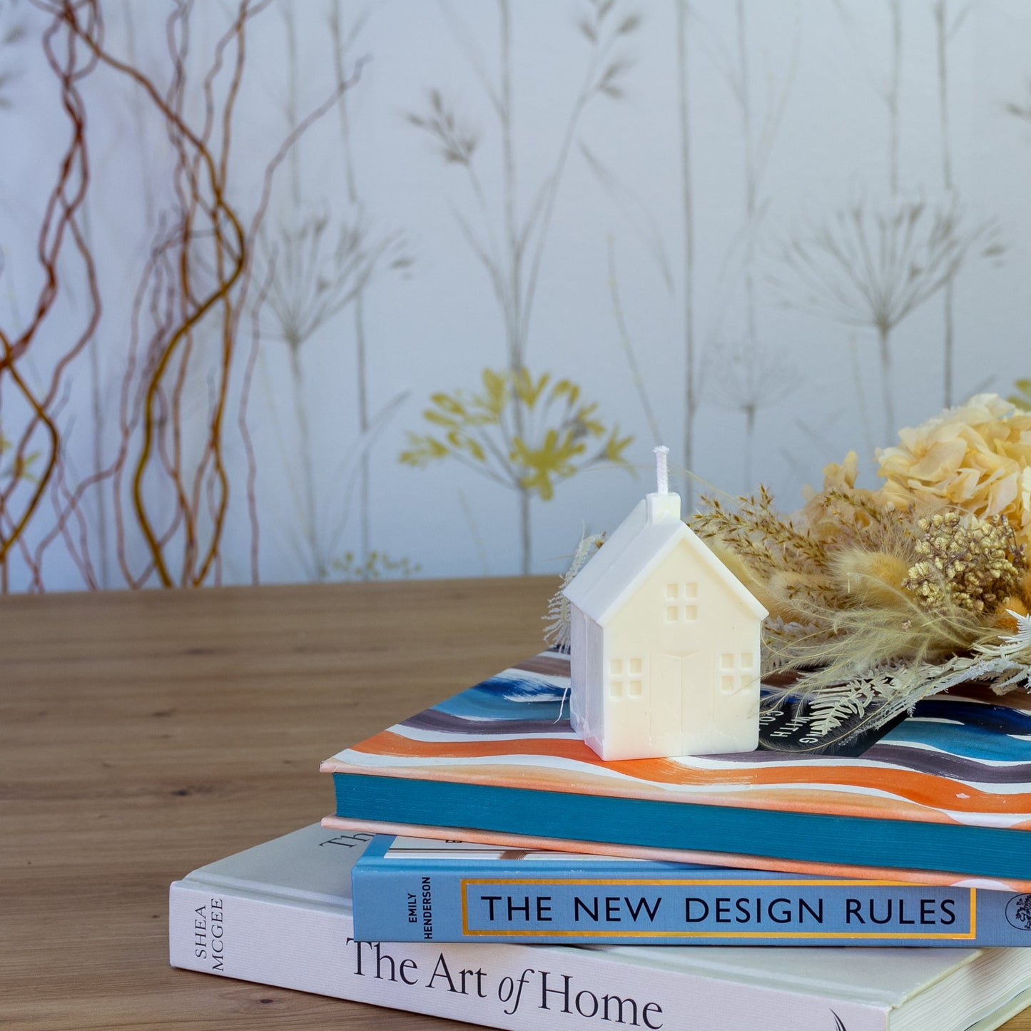 artesanal Vela Casita hecho a mano en Taller Floral by Vera Kiperi Zaragoza