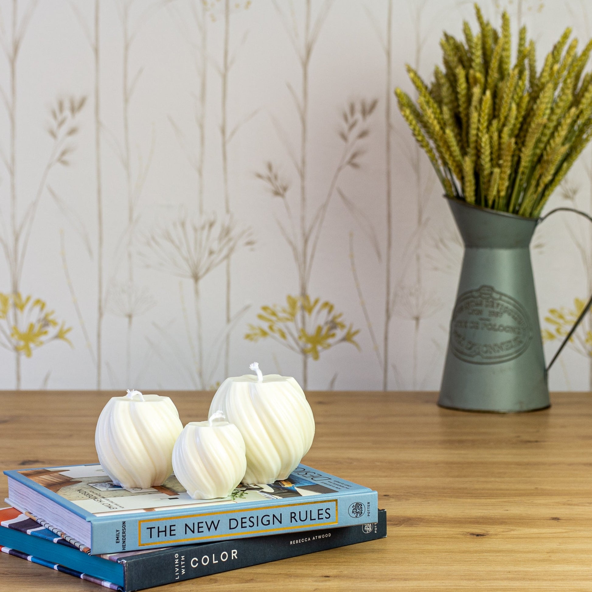 artesanal Vela Ola hecho a mano en Taller Floral by Vera Kiperi Zaragoza