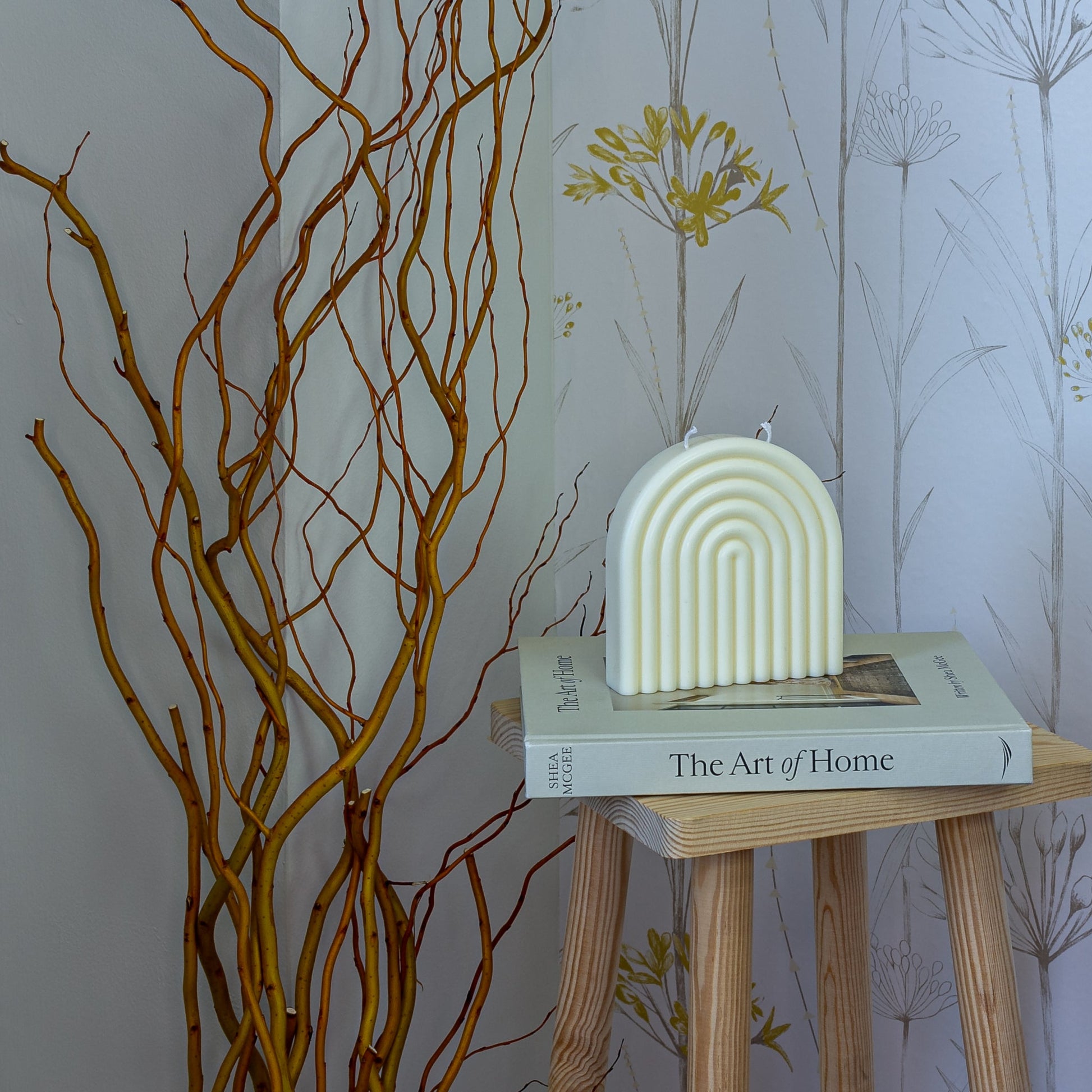 artesanal Vela Puente hecho a mano en Taller Floral by Vera Kiperi Zaragoza