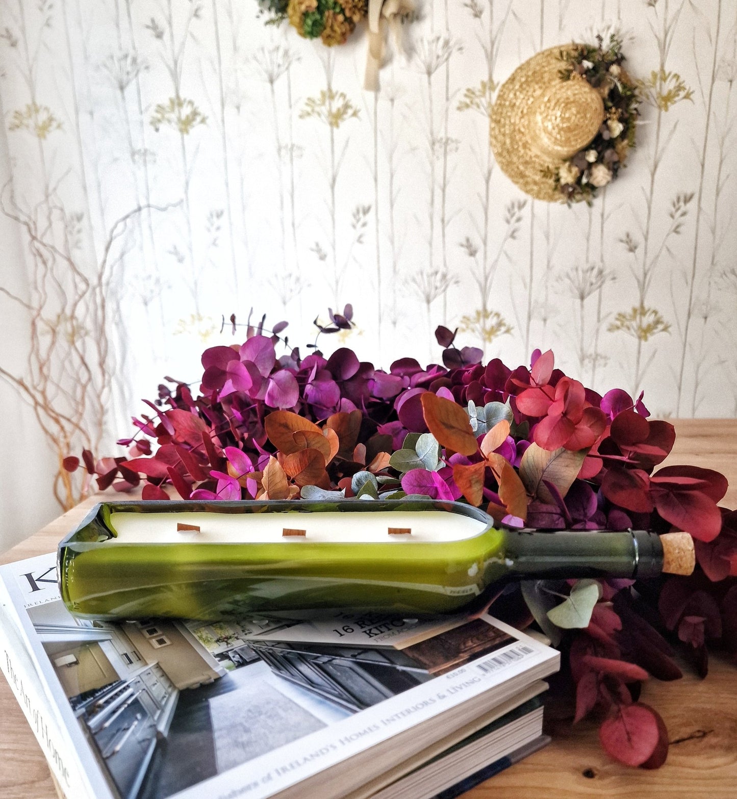 Vela artesanal Vela “Silencio” hecho a mano en Taller Floral by Vera Kiperi Zaragoza